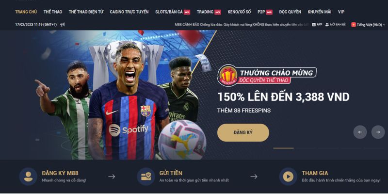 Tổng quan về nhà cái M88